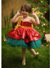 Sequin Tulle Sparkly Flower Girl Dress Kid Christmas Dress